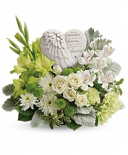 Hearts in Heaven Bouquet Sympathy