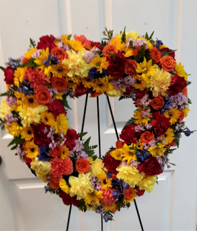 Hearts Of Spring Standing Spray
