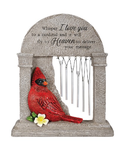 Cardinal Garden Chime-Heaven Garden Chime