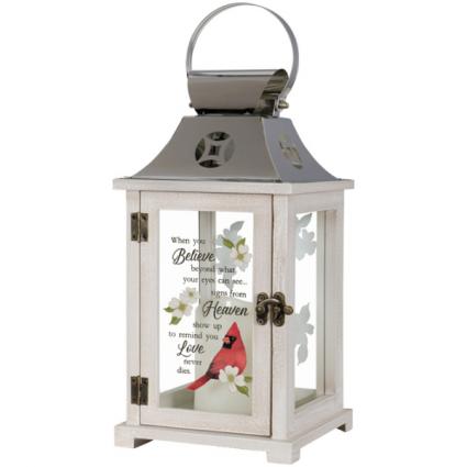 "Heaven" Cardinal Memorial  Lantern