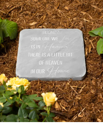 Heaven In Our Home Garden Stone 