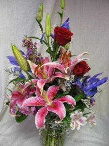 Fragrant Beauty Stargazer lilies in Lincoln, NE | BURTON & TYRRELL'S / OAK CREEK PLANTS & FLOWERS