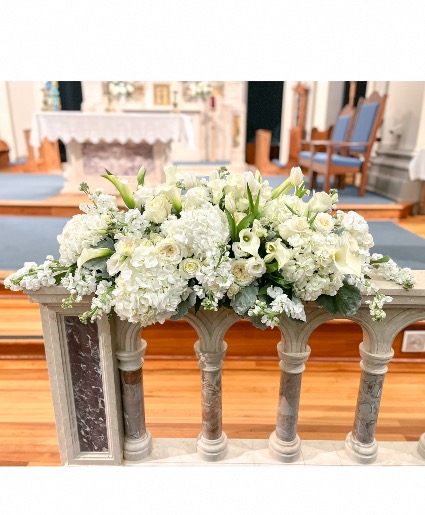 Heavenly Assembly  Casket Spray 