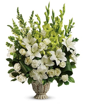 Heavenly Clouds Urn Arrangement 