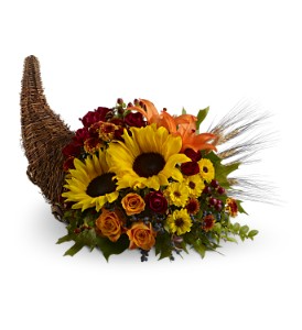 Heavenly cornucopia TFWEB451  Fresh Flower Arrangement (Local Delivery Area Only)
