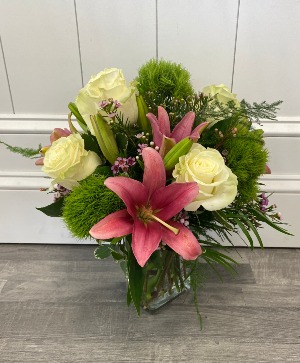 Heavenly Garden Blooms Vase Arrangement