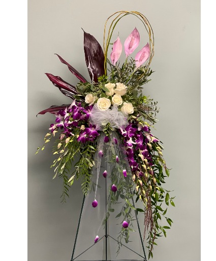 HEAVENLY GRACE STANDING SPRAY