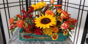 Heavenly Harvest  Fall Arrangement