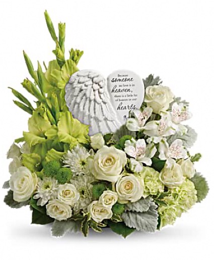 Heavenly Hearts Plaque Arrangement