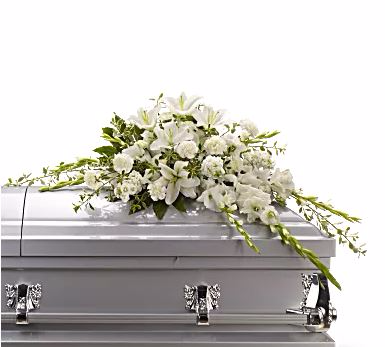 Reflections of Heaven Casket Spray