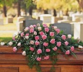 Heavenly Pink  Casket Spray 