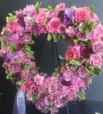 Heavenly Pink Sympaty Tribute