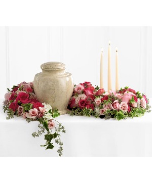 Heavenly Pinks (urn not included)