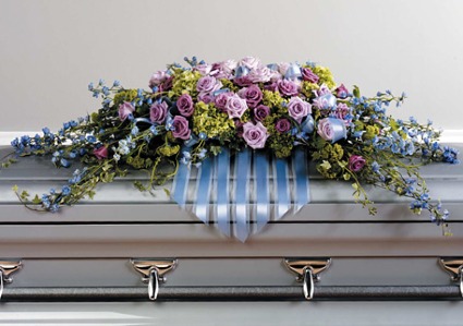 Heavenly Skies Casket Spray 
