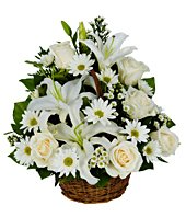 Heavenly Thoughts Sympathy Basket in Coleman, WI | COLEMAN FLORAL & GREENHOUSES