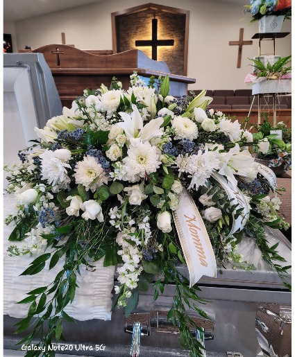 Heaven's Breath  casket spray