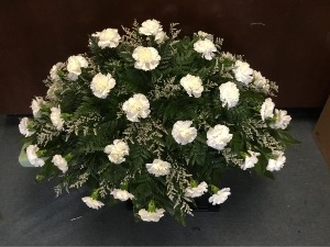 Carnation Casket Spray