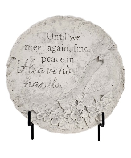 Heaven's Hands Stone With Easel 