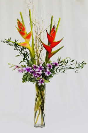 Heliconias Dance Tropical Bouquet
