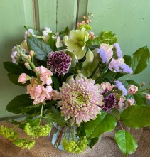 Hell-a-beautiful Arrangement in a vase 