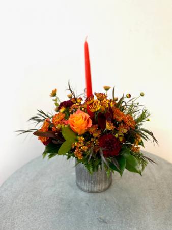 Hello Autumn Tin Centerpiece