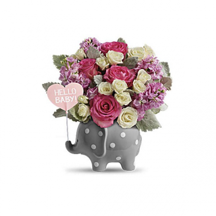 Hello Baby! Fresh arrangement 