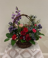 Blossom Overflow Basket Arrangement