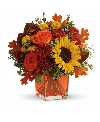 HELLO FALL BOUQUET FALL ARRANGEMENT
