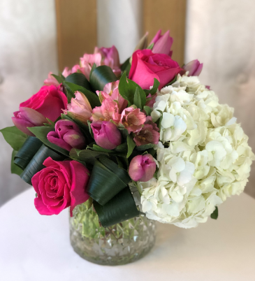 Hello From Far Vase Arrangement  in Woodbridge, ON | PRIMAVERA FLOWERS & MORE LTD.
