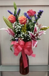 Hello! I Think I Love You! Roses and Lilies