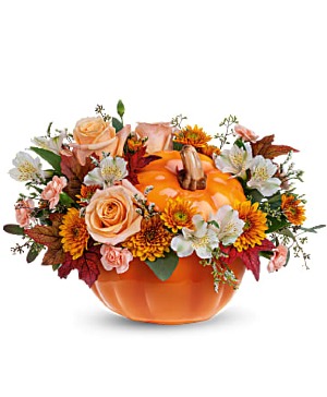 Hello Pumpkin Arrangement