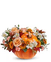 Hello Pumpkin fresh arrangement