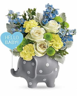 Hello Sweet Baby - Blue TNB07-1 11.5"(w) x 11.75"(h) ONE SIDED