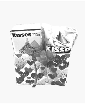 Hershey’s Kisses basket 