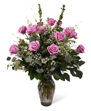 Hey Gorgeous! Deep Purple Roses  