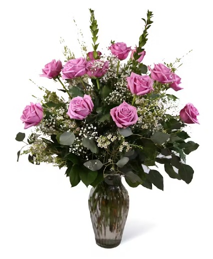 Hey Gorgeous! Deep Purple Roses  
