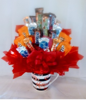 Hey hottie candy bouquet 