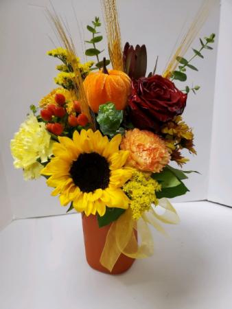 Hey, Punkin Vase Arrangement