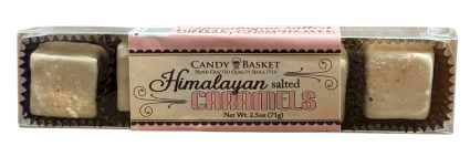 Himalayan White Chocolate Caramels Candy Basket