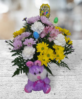 Hippy Hoppity Bouquet FHF-E5127 Fresh Flower Arrangement (Local Delivery Area Only)