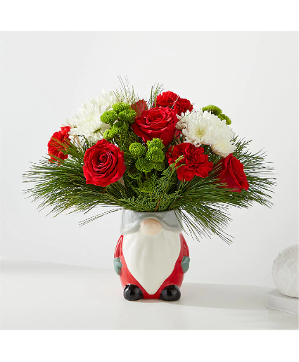 Ho Ho Gnome Bouquet holiday