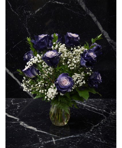 Hocu Pocus Purple Rose Arrangement  Specialty Roses