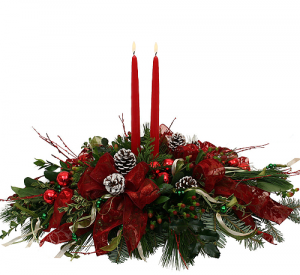 Holiday Centerpiece Christmas Arrangement