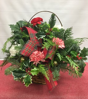 Holiday Cheer FRESH FLORAL ARRANGEMENT