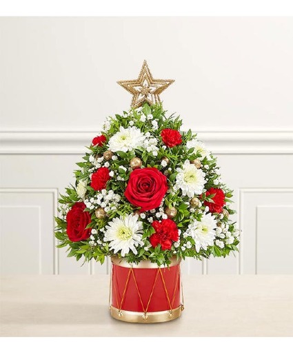 Holiday Christmas Tree - Musical Drum All around