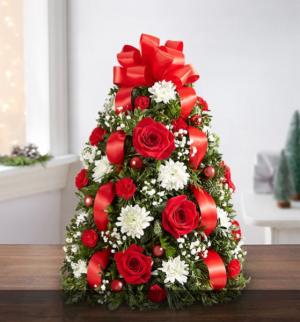 Holiday flower tree  