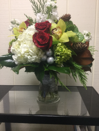 Holiday Gathering Vase Arrangement