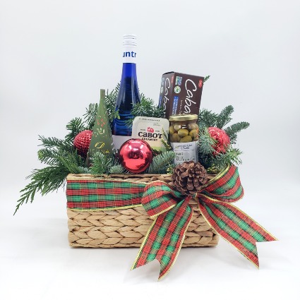 Holiday Cheer Basket Gourmet Christmas #G2-2025