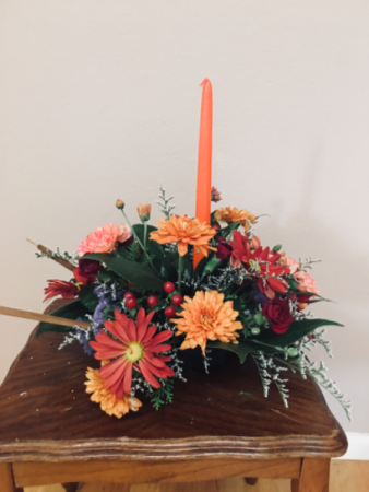 Holiday harvest Fall ceneterpiece