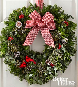 Holiday Homecoming Wreath  